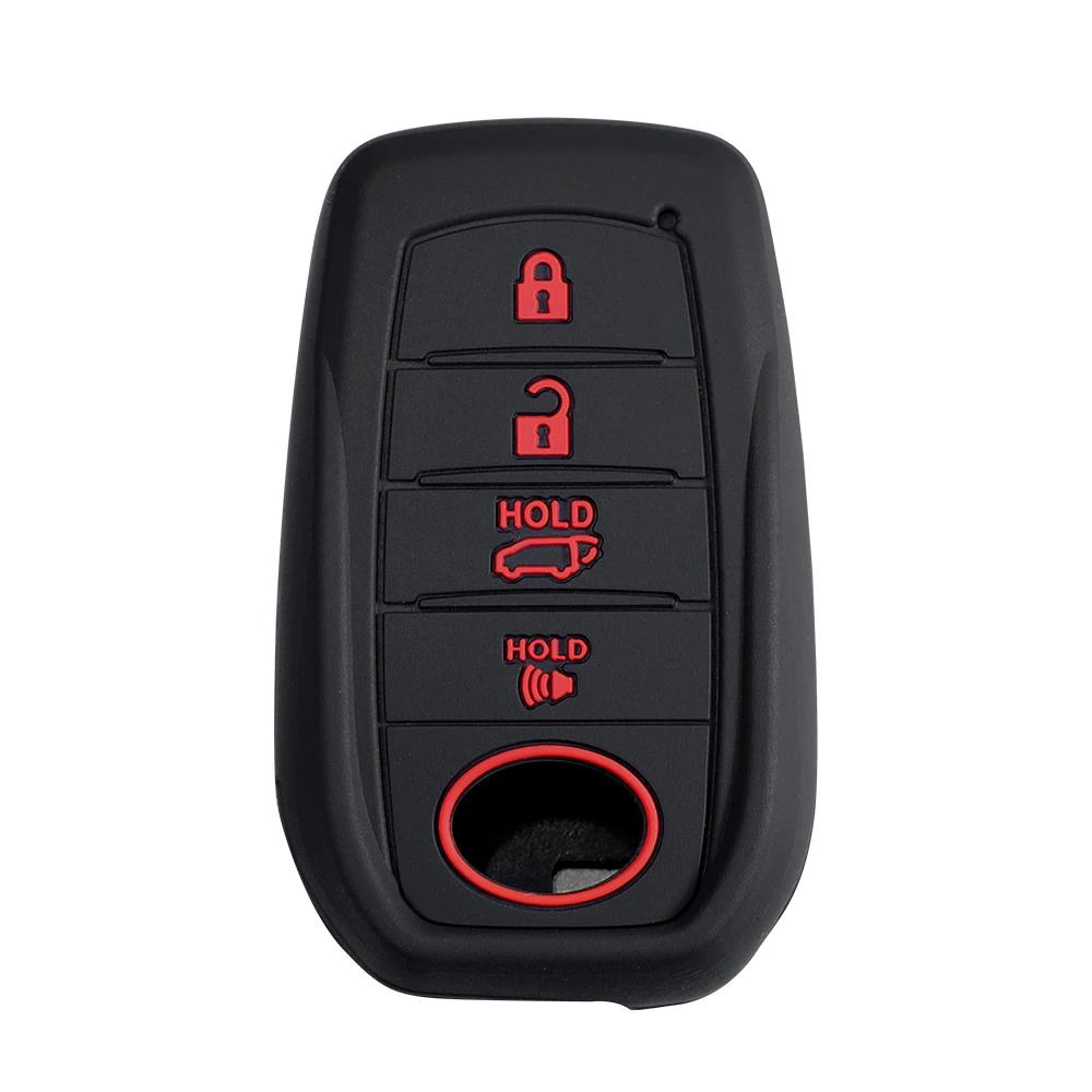 Car Key Fob Cover Case For   Toyota Tacoma Fortuner Corolla Venza Grand Highlander Rav4 Xse Prime Land Cruiser Hilux
