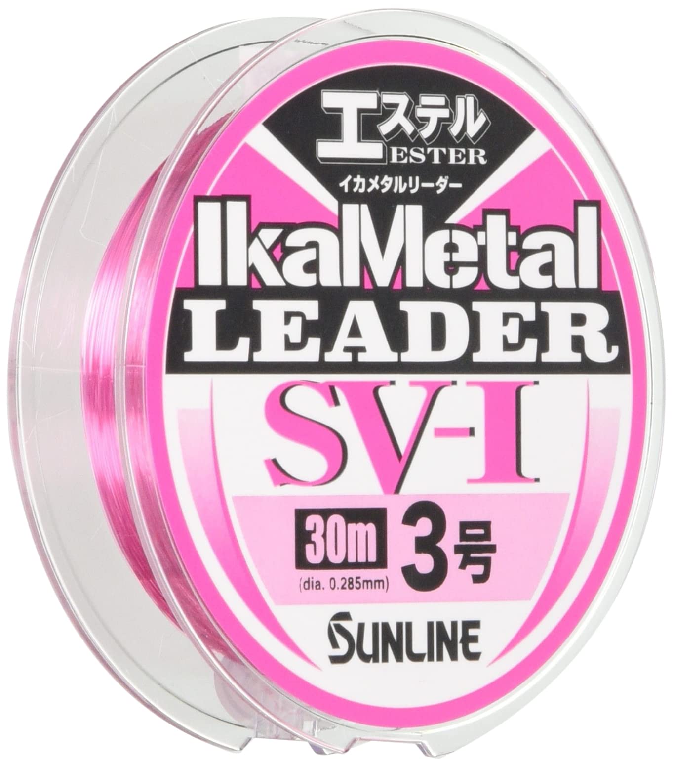 

SUNLINE Squid Metal Leader Ester 30m Magical Pink SV-1 #3