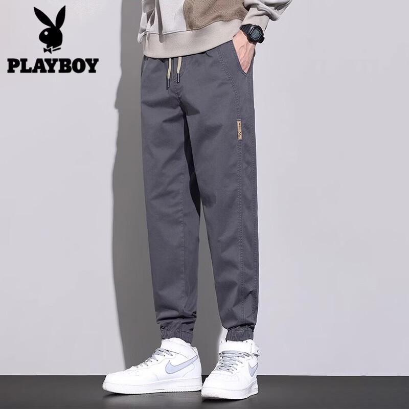 PLAYBOY Men s Loose-Fit Casual Jogger Pants 2XL