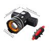 Bike Headlight, Highlumen Lightemitting Diode, Universal Serial Bus Rechargeable, Night Riding,
