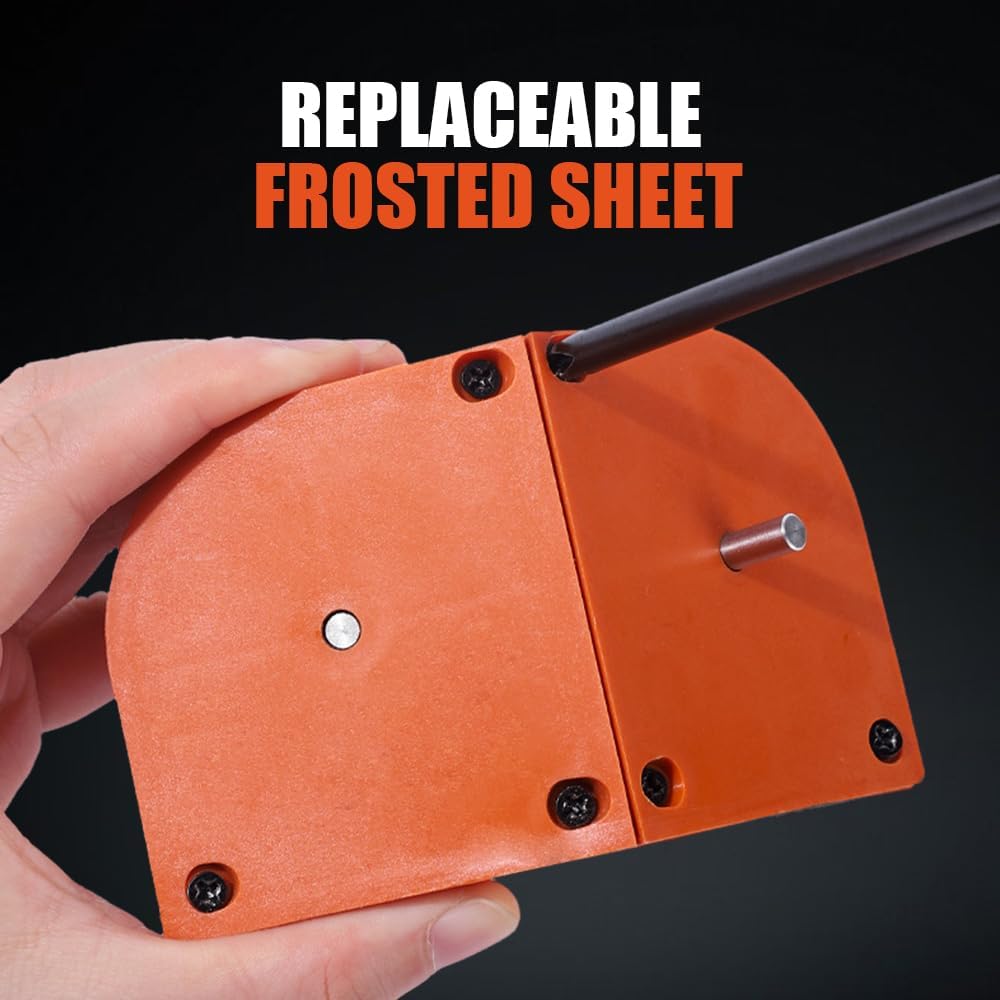 Multipurpose Drill Bit Grinding Sharpeners, 2025 New Sharpener for All Bits with 2 Grinding Wheels for Carbide and Cobalt Drill Bits