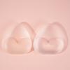 1 Pair Triangle Silicone Chest Patch Women's Push-up Self-adhesive Chest Pad Invisible Thickened Sponge Pad Swimwear Bikini Unde