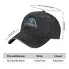 Dinosaur Baseball Caps Vintage Distressed Washed  Snapback Hat Unisex Outdoor Running Golf Adjustable Fit Hats Cap