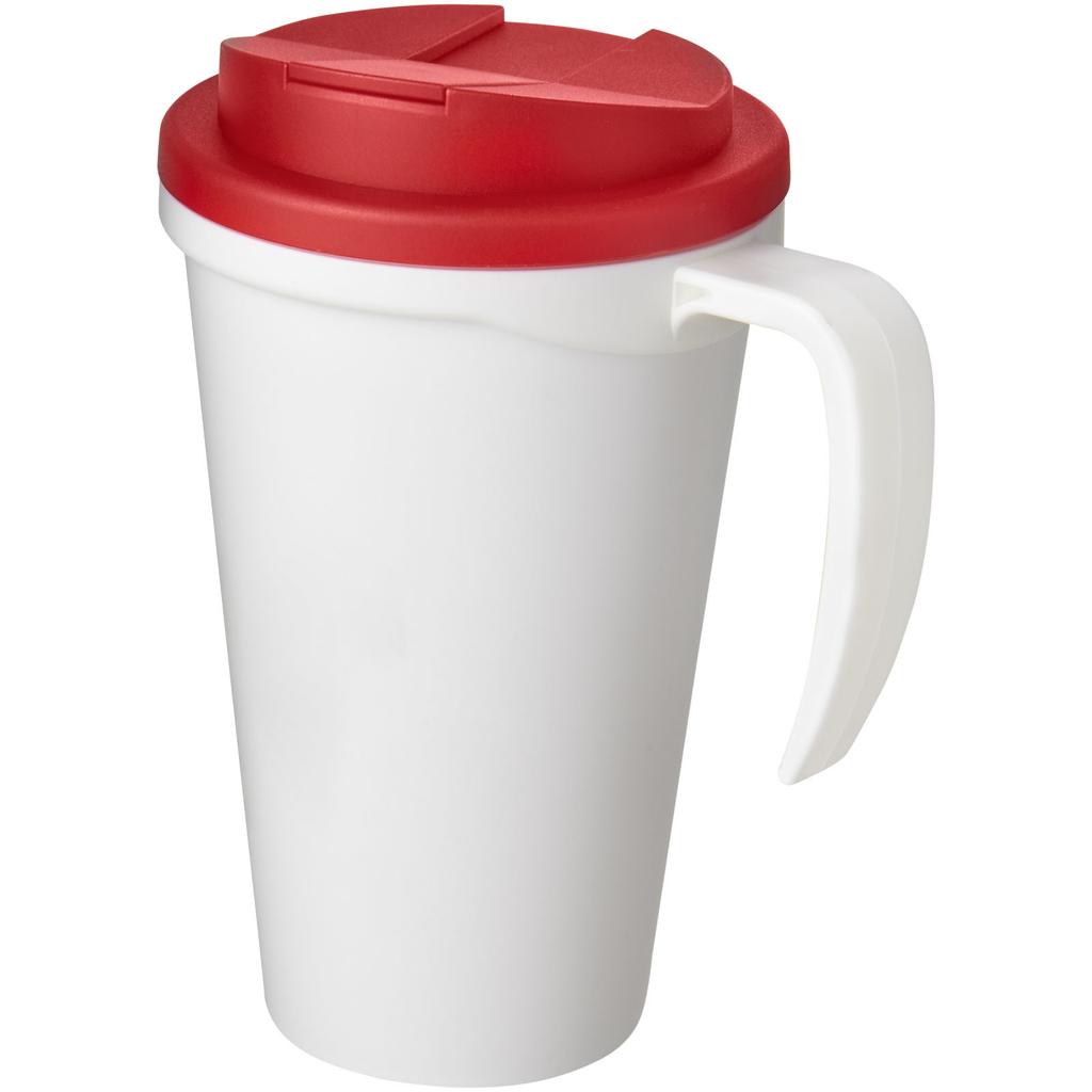 Americano "Grande" 350 ml mug with spill-proof lid White