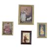 1:12 Dollhouse Miniature Oil Painting Decoration Dollhouse Accessories Painting