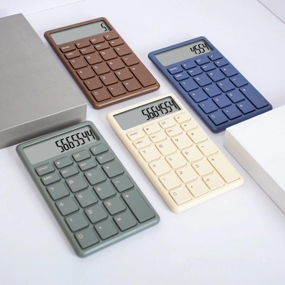 Accounting Tools Mini Calculator Digital Display 12-digit Calculator  Learning Tools