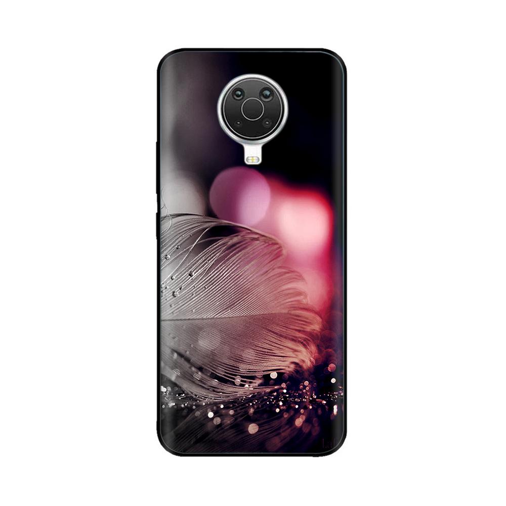 For Nokia G20 Case Cover for Nokia G10 G20 Silicone Back Cover Phone Case for NokiaG20 G 20 2021 Cute Flower Bumper 6.5 Inch