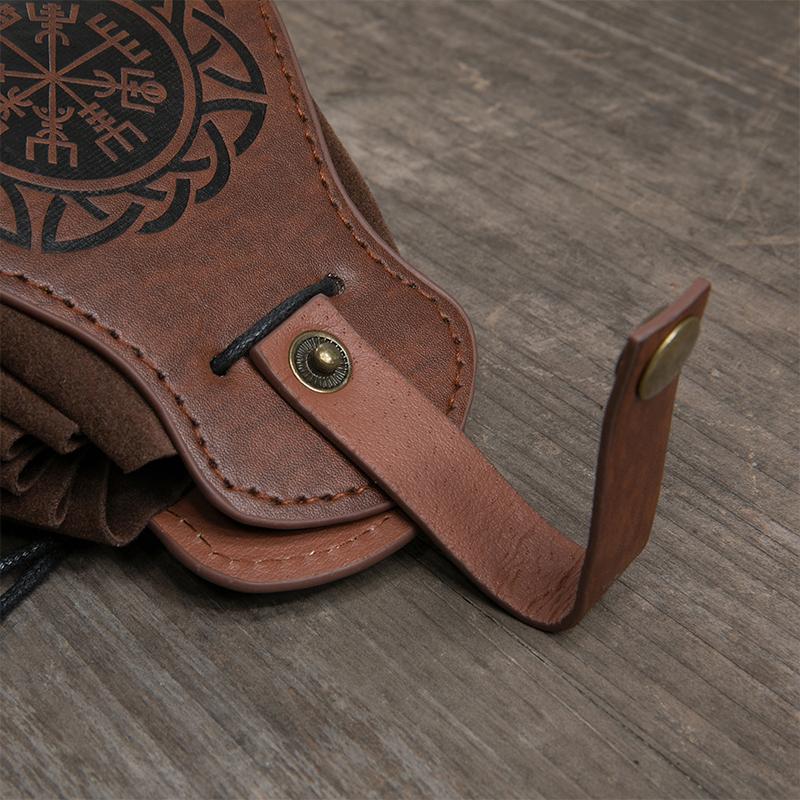 Pu Leather Bag For Dnd Dice Game Tray Cute Drawstring Pouch For D&D Roleplaying Rpg Gift Ideas Coin Purse Cosplay Accessories