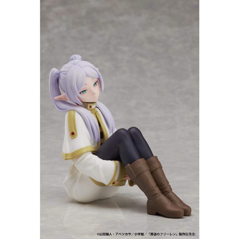 11CM Anime Sousou no Frieren Frieren Noodle Stopper Figure Desktop Decorate Anime Model Toy Gift Aciton Figure Collect 1/7 PVC