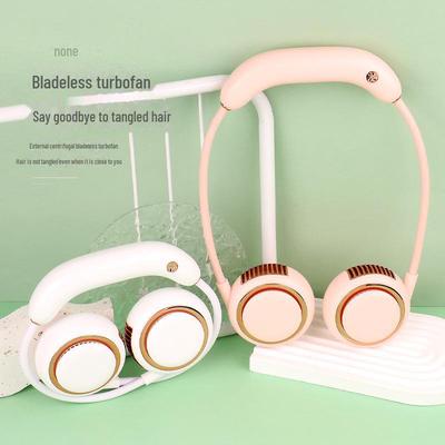 Bladeless Hanging Neck Fan with Adjustable Wind Speeds - Ideal for Outdoors and Students