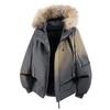 Unisex High-End Winter Parka with Hood & Fur Collar – Three-Proof Mountain Style Ski Jacket