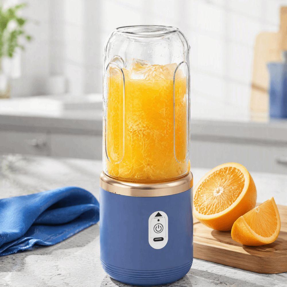 Double Cup USB Juicer 400Ml Capacity Portable Juicer Global Buyers Single Cup Blender  Office Use