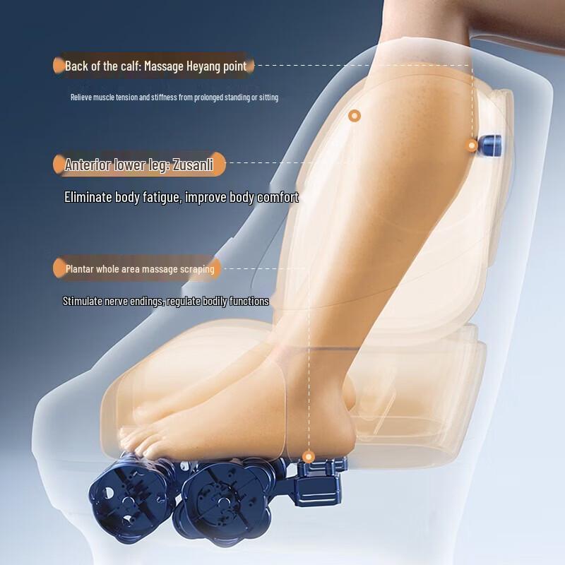 CLORIS Deluxe Full Leg and Foot Massager CN plug (adapter included)