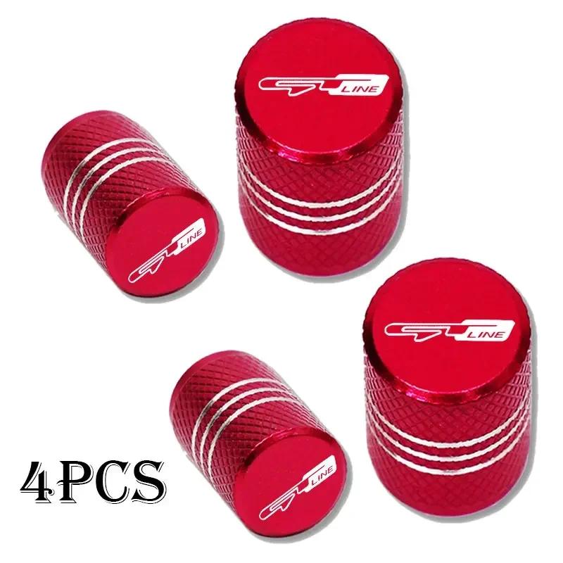 BTNPY1 For Kia GT Line Sportage Ceed Picanto K5 K4 K3 KX5 Stonic 4PCS Car Wheel Tire Valve Caps Tyre Stem Covers Airdust Waterproof