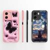 Cases For Oppo A6 A6x A6s 4G 5G Oil Painting Floral Liquid Silicone Shockproof Back Cover For OppoA6 A6x A6s Anti Scratch Fundas