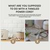 Cable Clamp Cable Organizer Storage Winder Household Cable Organizer Power Cord Fixing Clip