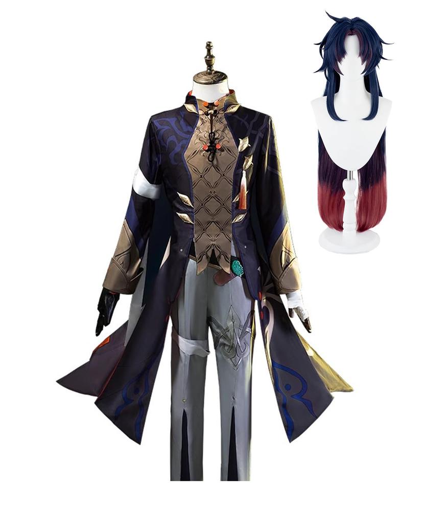 Hokai Star Rail Jin Cosplay Star Core Hunter for School Festivals and Events Star Rail Jin Size [NOKIJP] Costume, Jin, (Haikai Costume, XL)