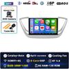9" Android 14 Carplay Car Radio For Hyundai Solaris 2 Verna 2016-2020 Multimedia Video Player Navigation GPS Stereo 2Din WIFI+4G