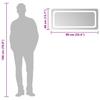 LED Bathroom Mirror 90x40 Cm