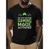 European Sizes [T-Shirt] Men's Casual Short Sleeve T-Shirt | Summer Perfect for Printing | GAMING MODE ON, PLEASE DO NOT INTERRUPT