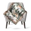240Gm2 Wolf Customize Your Name Outdoor Blanket Suitable For All Seasons Comfortable And Warm Soft Blanket Suitable For Travel Gifts For Relatives And