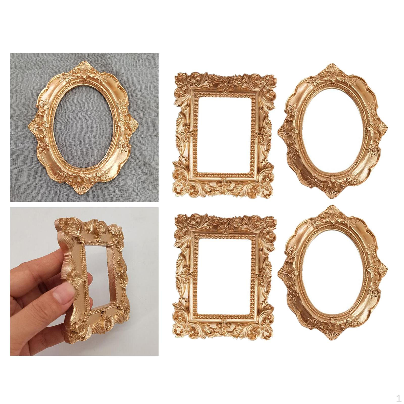 

4 шт. Винтажные фото резное кружево смола мини реквизит для фотографий