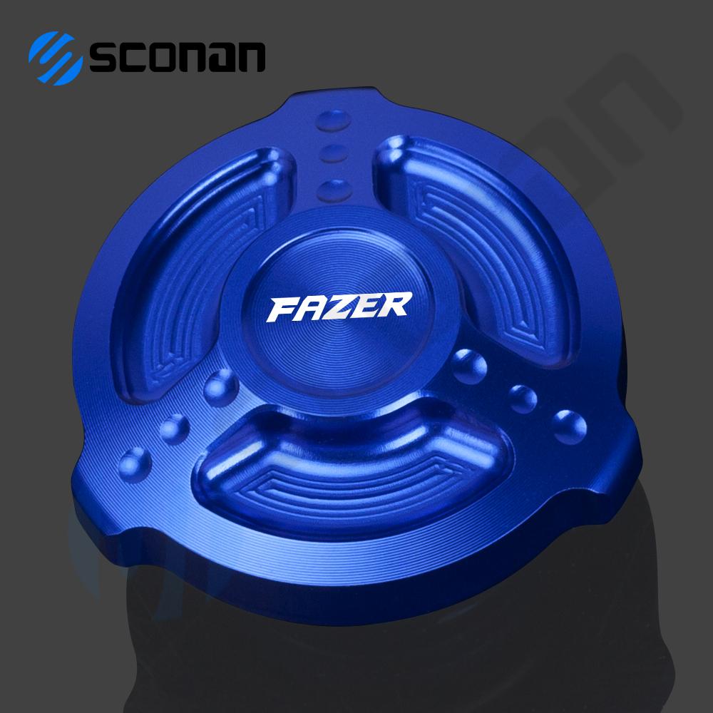 Για YAMAHA FZ6 FZ 6 FAZER FZ-1 FZ1 FAZER FZS1000 Αξεσουάρ μοτοσυκλέτας πλήρωσης λαδιού κινητήρα Καπάκι κάρτερ Βύσμα κάλυμμα βιδωτή δεξαμενή