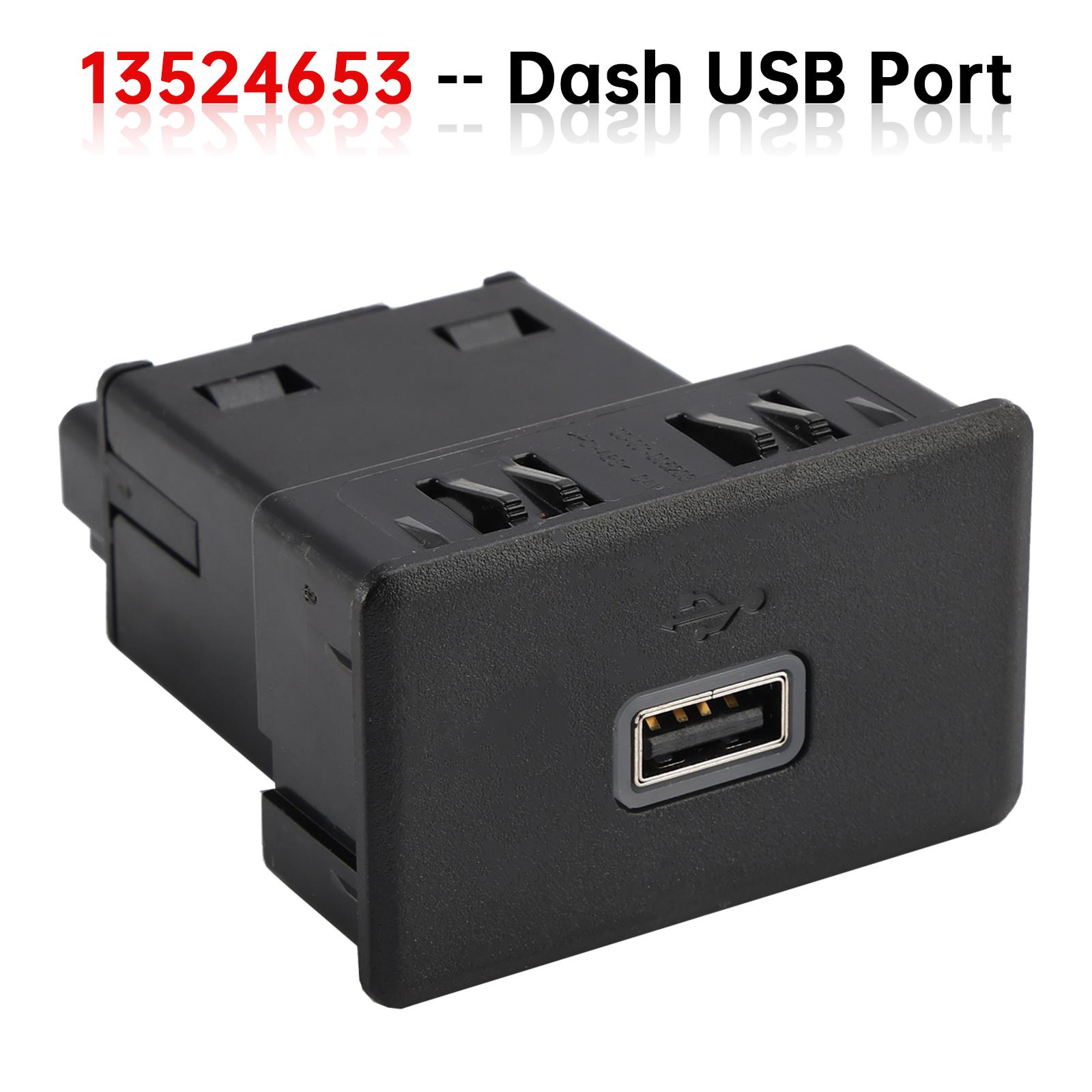 

Dash USB Port Type A 13524653 for Chevy Silverado Sierra 2019-2023