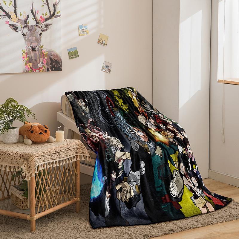 Card My Hero Academy Series Double Sided Flannel 3D Digital Printed Blanket Blanket