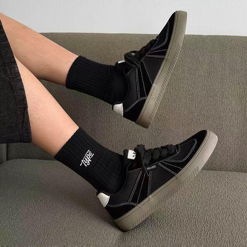 Men S Thick Sole Retro German Training Shoes Casual Sports Sneakers