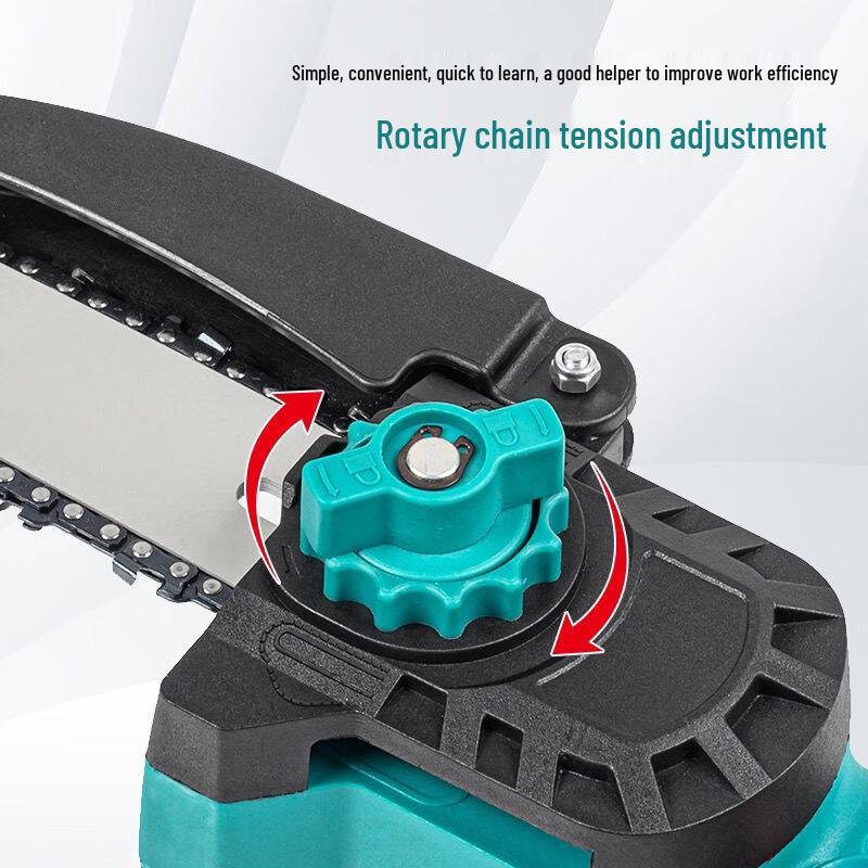 Junlun 8-inch Cordless Electric Chainsaw Kit CN plug (adapter included)