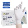 Durable Thickened White Nitrile Gloves - Disposable, Food Grade, Industrial, Cleaning, Auto Repair Protective