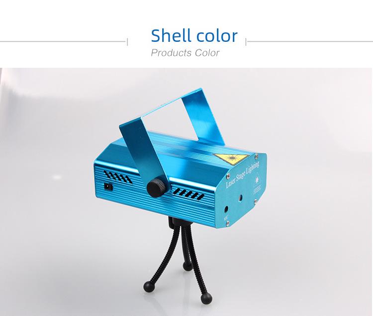 Starry Sky Voice-Controlled Rotating Stage Laser Light for KTV & Bars