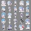 51 New Style Graffiti Stickers Personalized Cartoon Japanese Comic Decoration Mobile Phone Case Computer Stickers