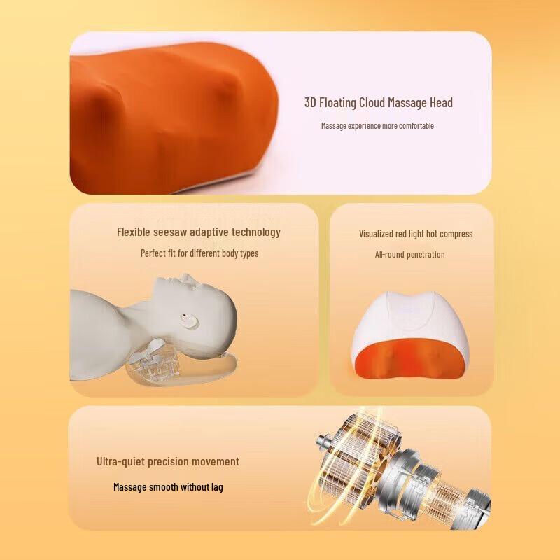 Breo Small Cloud Multi-Position Massage Pillow