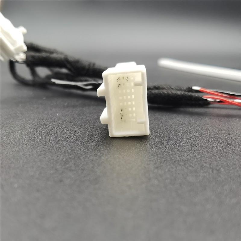 Plug to plug Car LED Atmosphere Light Central Console Interior Main Drive Copilot Decor For 2020-2024 Toyota RAV4 XA50 Accessory