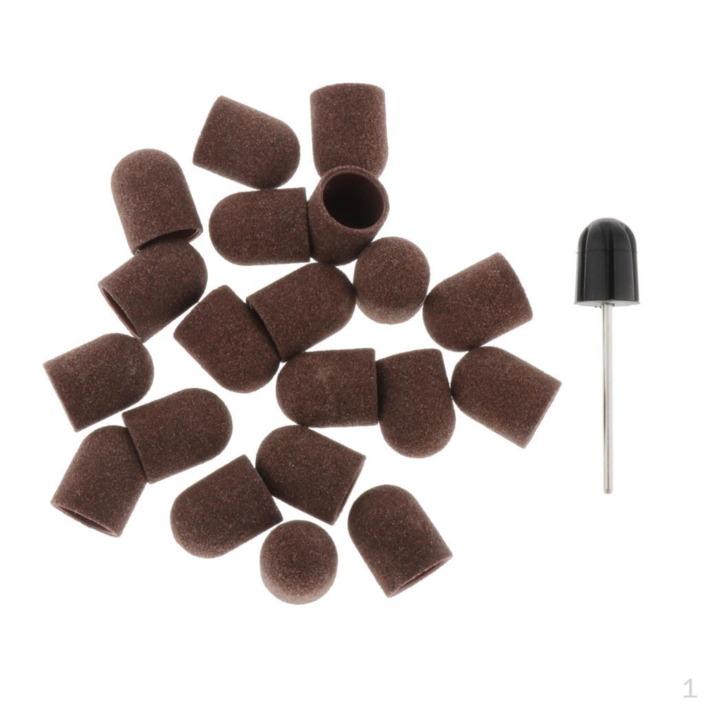 

Комплект шлифовальных лент, 2 насадки, колпачки для полировальных файлов 10x15 мм коричневый