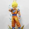 Dx Dragon Ball Ssj2 Goku Deluxe Anime Statue Collectible Model  Effect Desktop Decoration Toys Gifts Anime Fans Collectors Gift