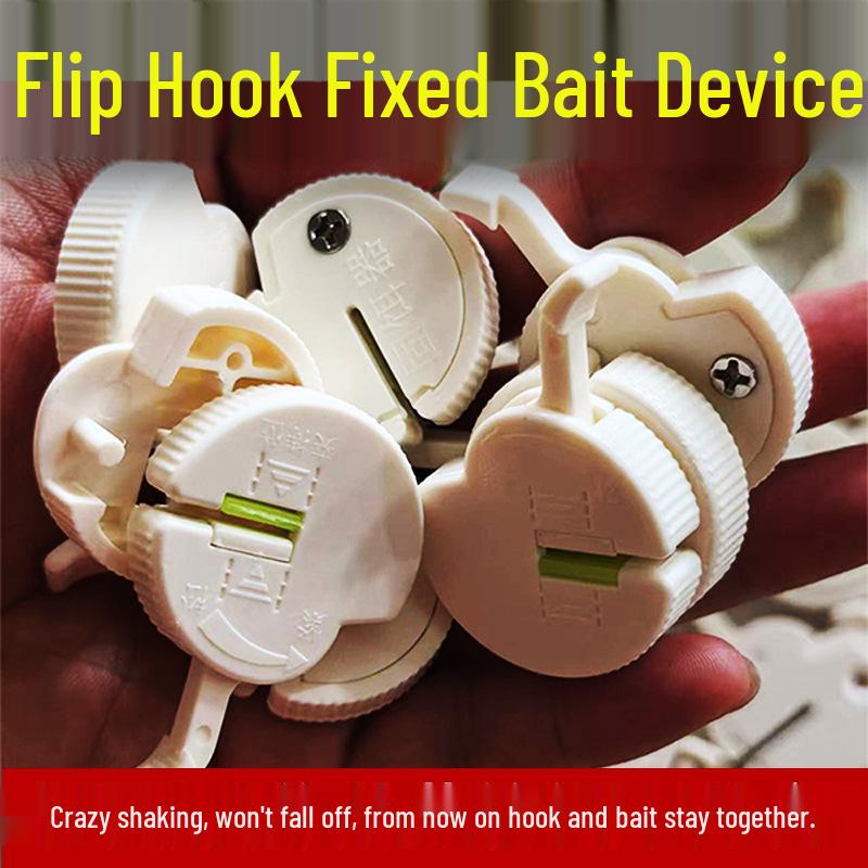 Complete Sea Rod Accessories Set: Explosion Hook, Bait Feeder, Carp & Bighead Carp Hook, Bait Fixer, Clip