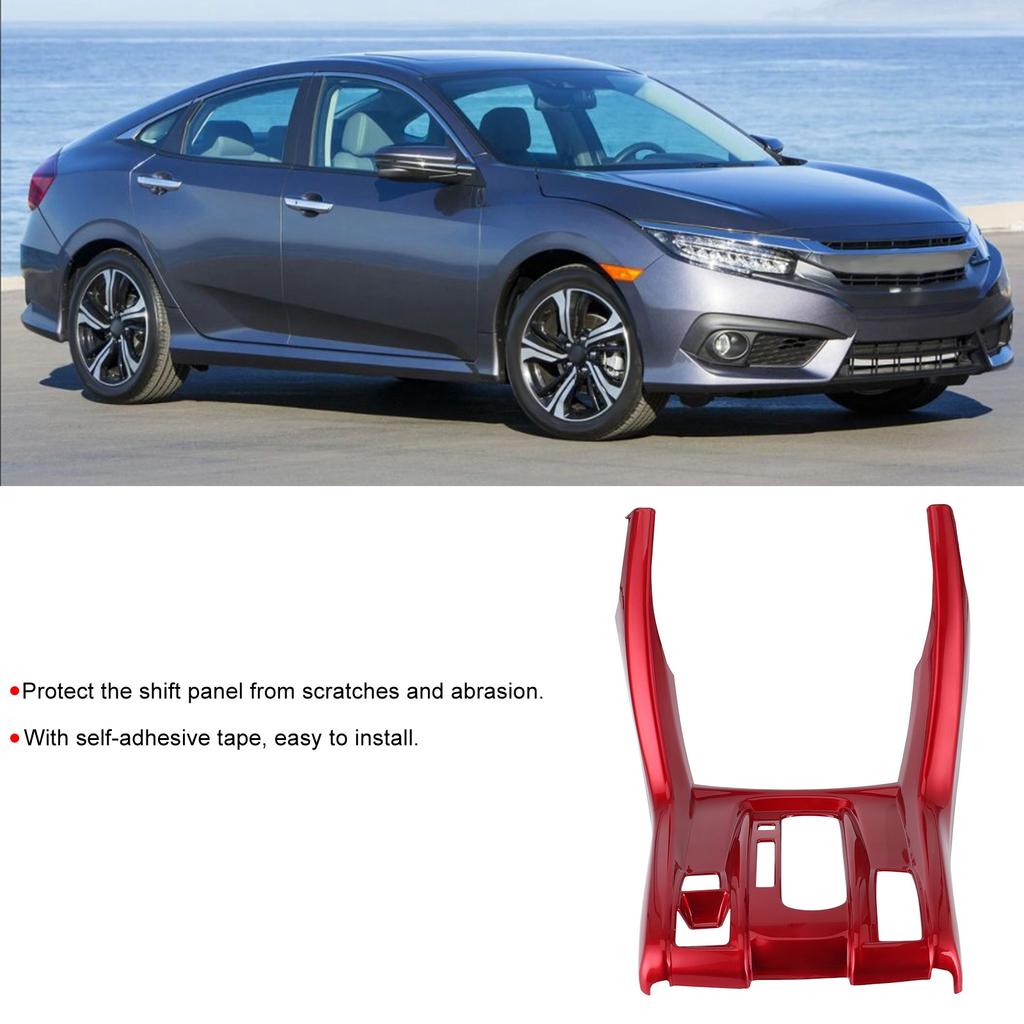 Gear Panel Trim Frame Stylish Int ior Decoration Fit for 2016+(Carbon )