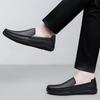 Genuine Leather luxury Penny Men's Loafers and Slip-ons Casual Shoes Man Moccasins 2026 Summer Slip-On Flats Mens Driving Shoes