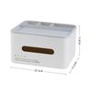 Living Room Desktop Tissue Storage Box, Household Miscellaneous Remote Control Storage Tool