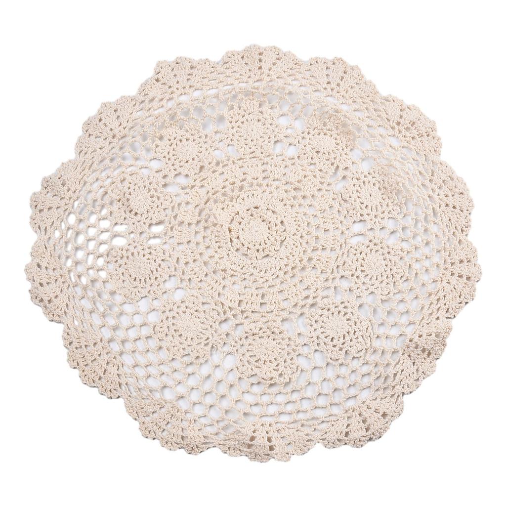 Cotton Tablecloth Floral 50cm Dining Table Furniture