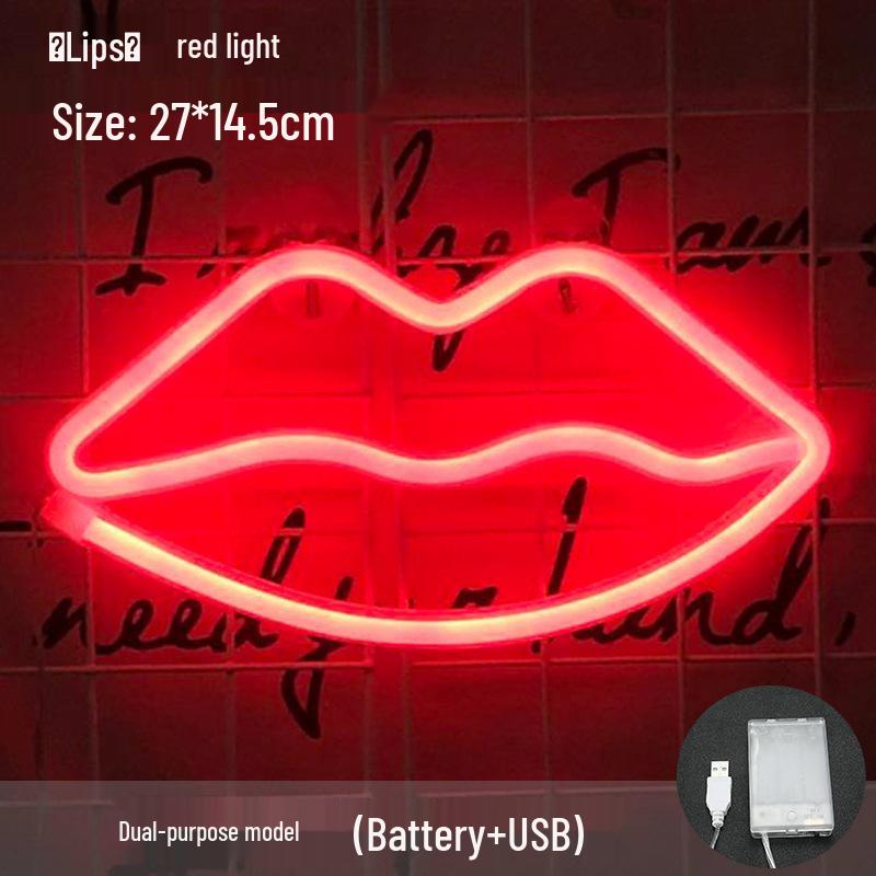 Trendy LED Neon Night Light Sign for Wall Décor