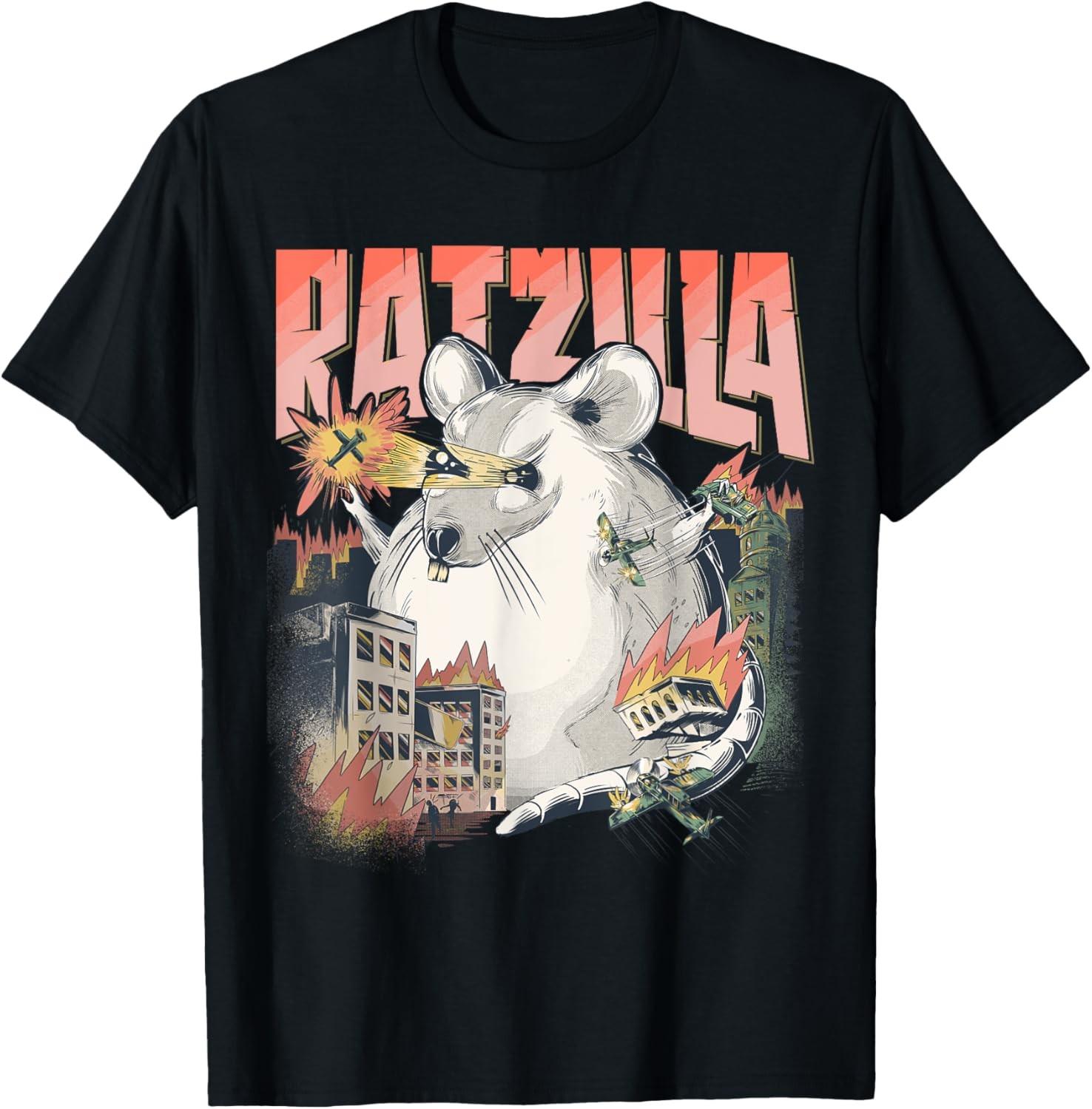 Ratzilla Funny Fancy Rat Saying for Pet Rat Owner Rats T-Shirt S разноцветный