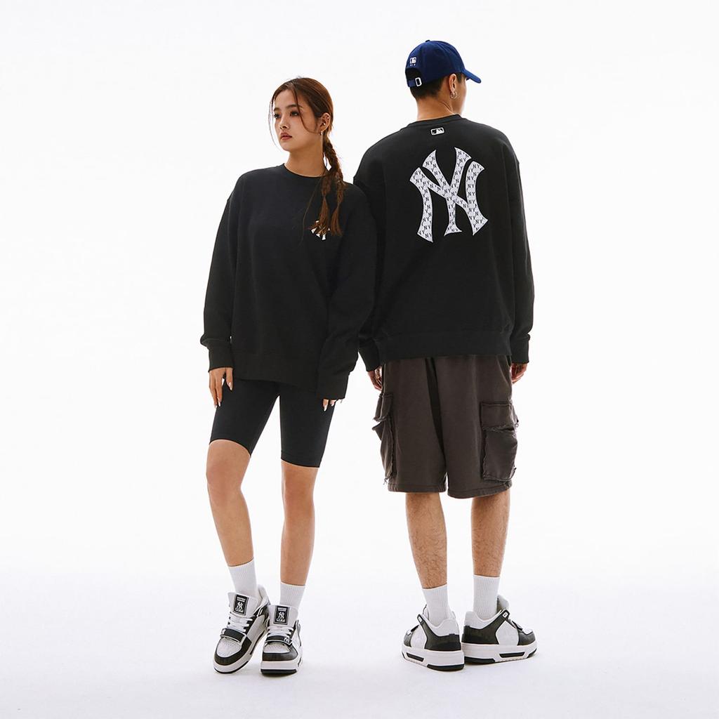 MLB SS24 Sweatshirt Unisex Black 3AMTM0341-50BKS