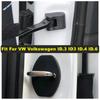 Plastic Auto Styling Door Lock Protector Buckle Decoration Cover Trim Fit For VW Volkswagen ID.3 ID3 ID.4 ID.6 Car Accessories