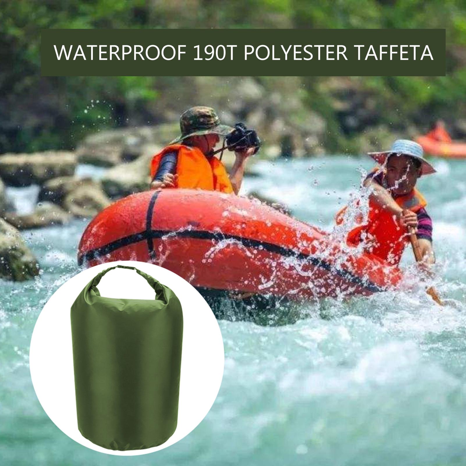 

3pcs Waterproof Dry Bag Roll Top Dry Sack For Kayaking Boating Fishing Swimming чёрный
