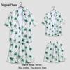 Hawaiian Floral Beach Resort Unisex Two-Piece Set: Loose Short Sleeve Shirt & Shorts