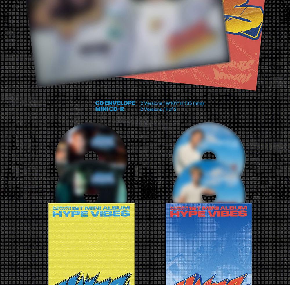 (Standard Ver.) S.COUPS X MINGYU of SEVENTEEN (SVT) [HYPE VIBES] 1st Mini Album
